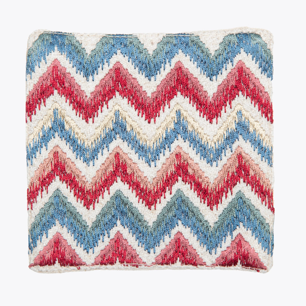 Chevronia Embroidered Coaster 4*4