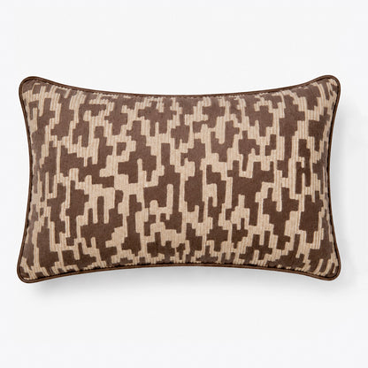 Cedar Slate Textured Lumbar Cushion