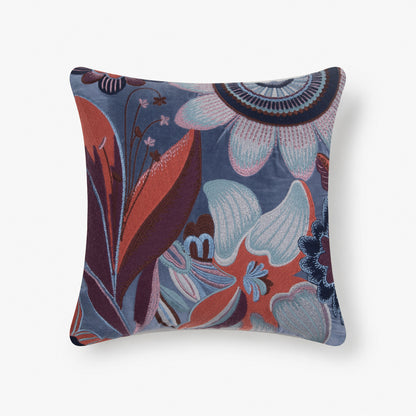 Dusk Garden Aari Emb Cushion