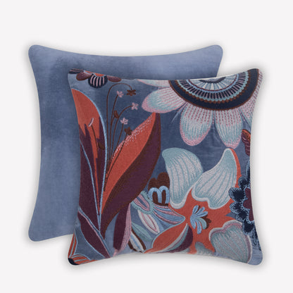 Dusk Garden Aari Emb Cushion