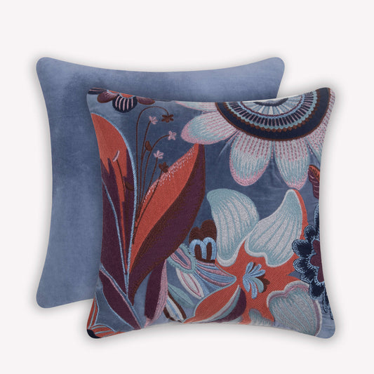 Dusk Garden Aari Emb Cushion