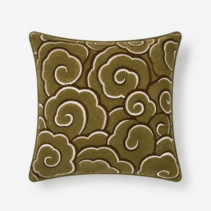 Megh Mahal- Chenille Emb Cushion