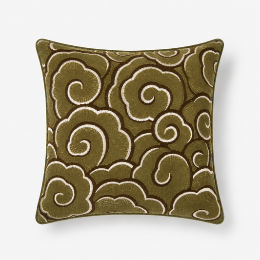 Megh Mahal- Chenille Emb Cushion