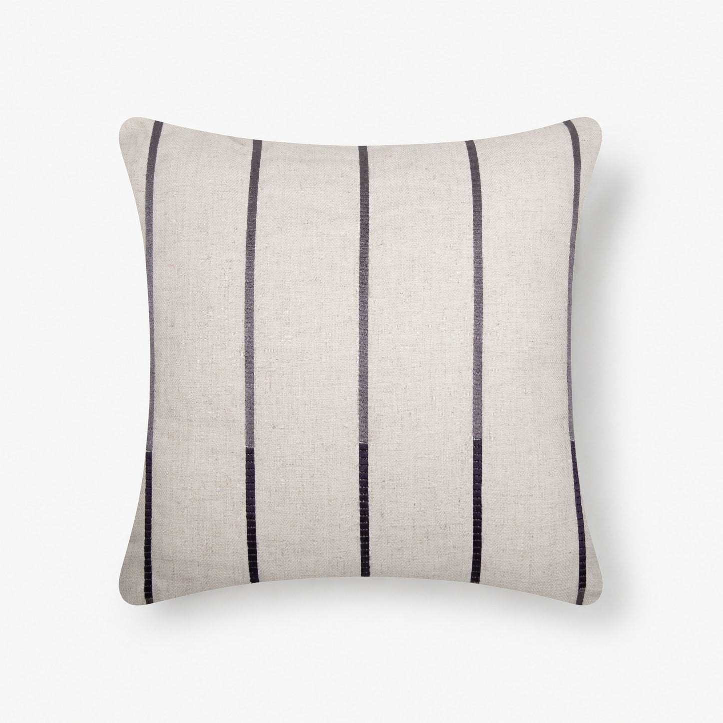 Aerial Grid Cut Pile Emb Cushion