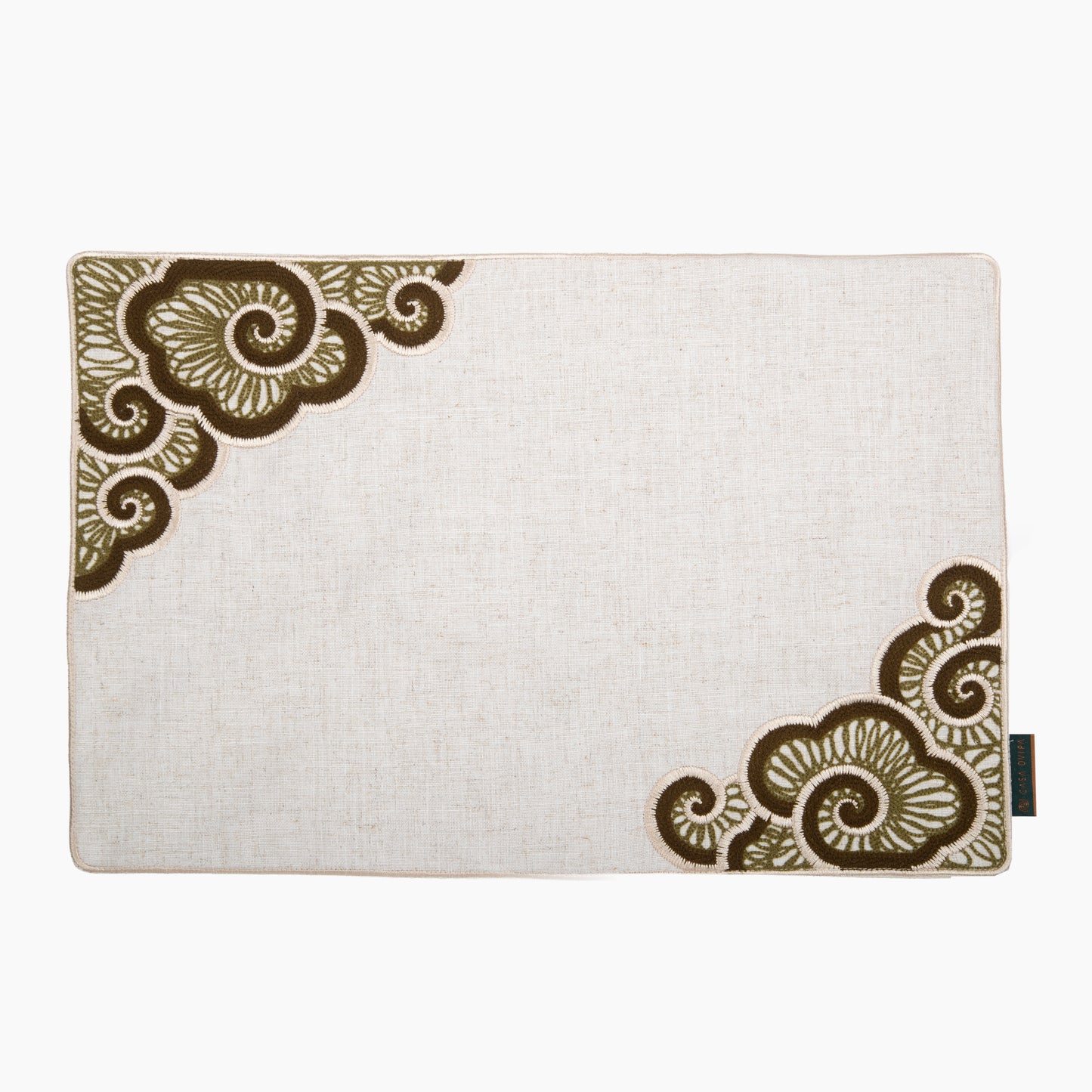 Sage Darbar Chenille Emb Placemats