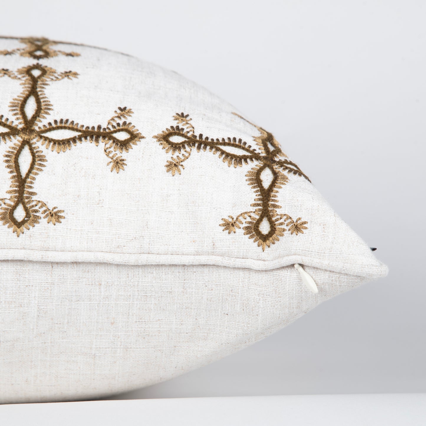 Dune Pavillion- Chenille Emb Cushion