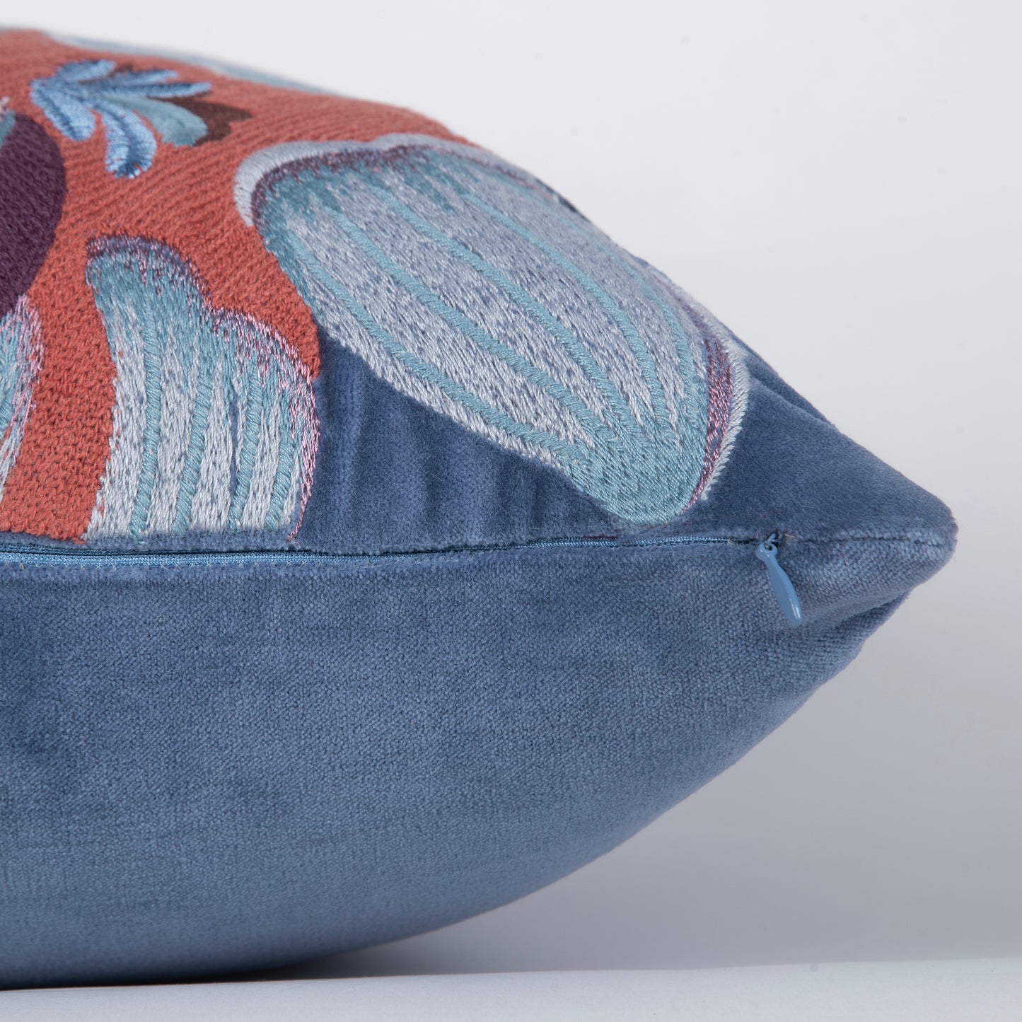 Dusk Garden Aari Emb Cushion
