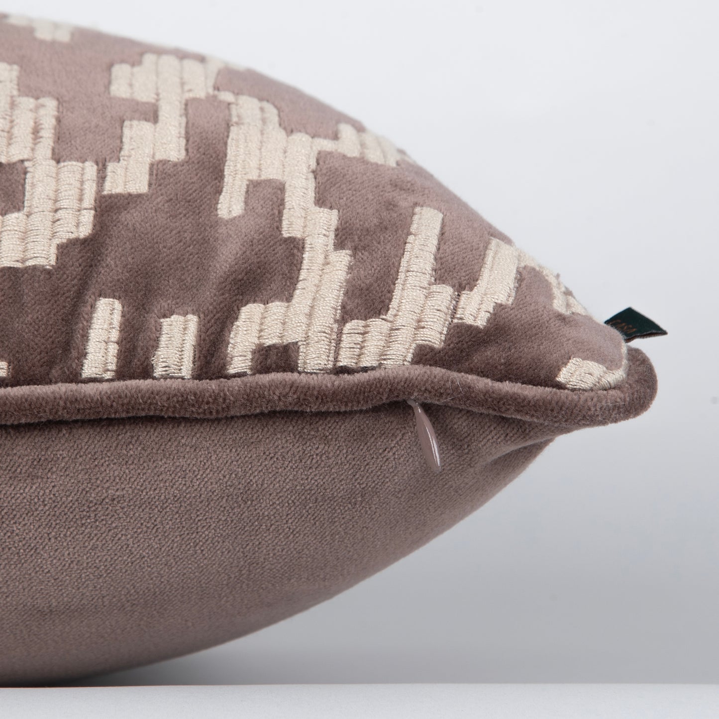 Cedar Slate Textured Lumbar Cushion