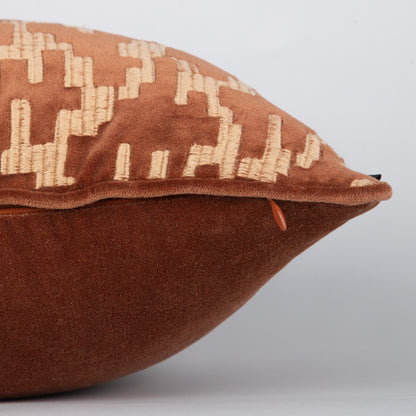 Cedar Bark Textured Lumbar Cushion