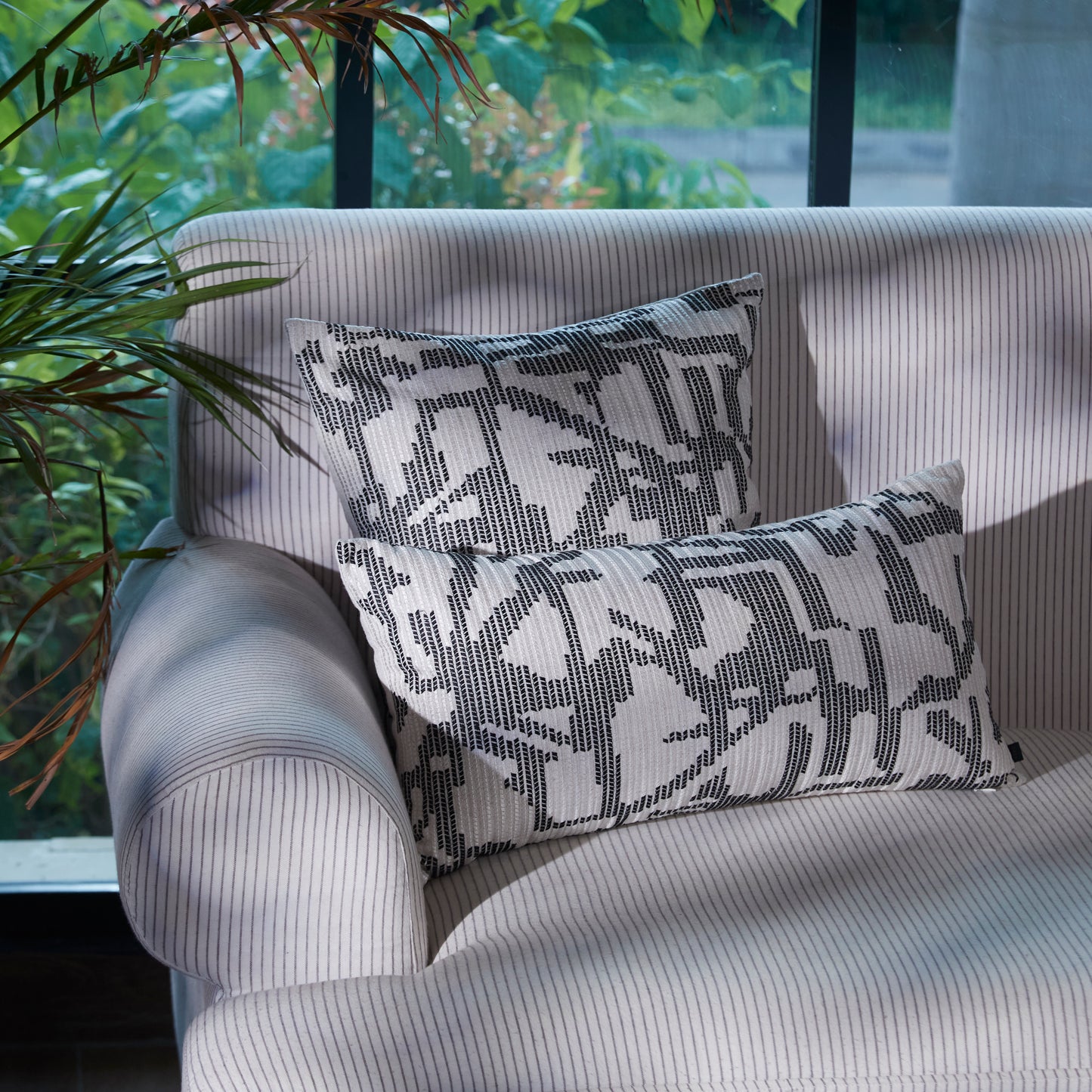 Mercers's Street Abstract Cushion
