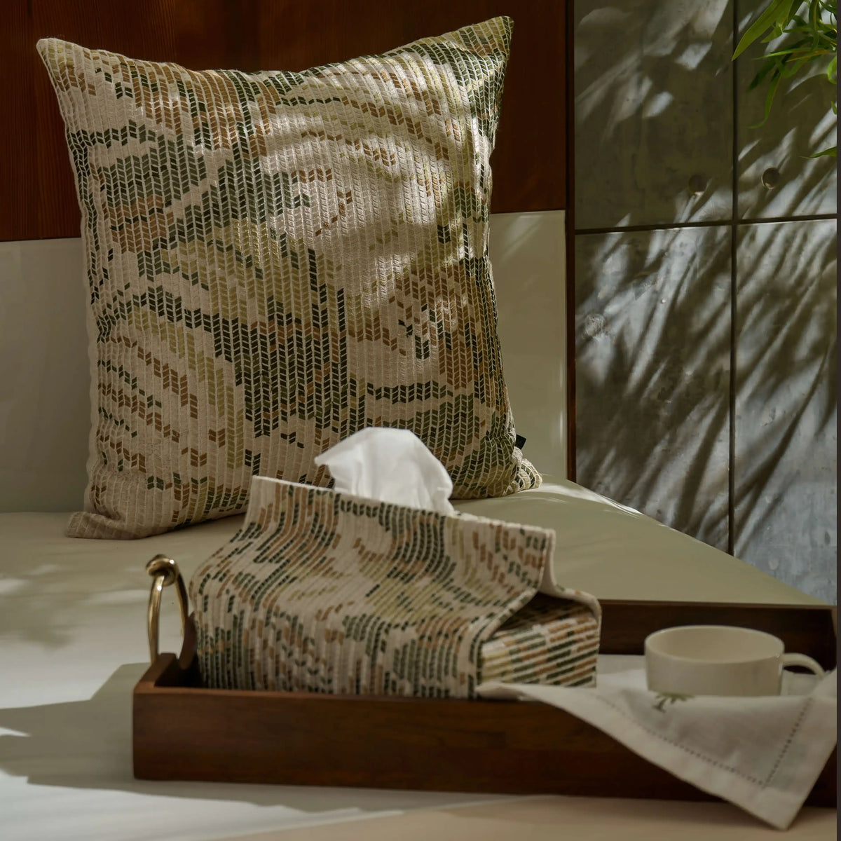 Tidal Veil Cushion in Designer collection 
