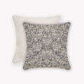 Interplay Ivory Solid Textured Cushion 18" x 18"