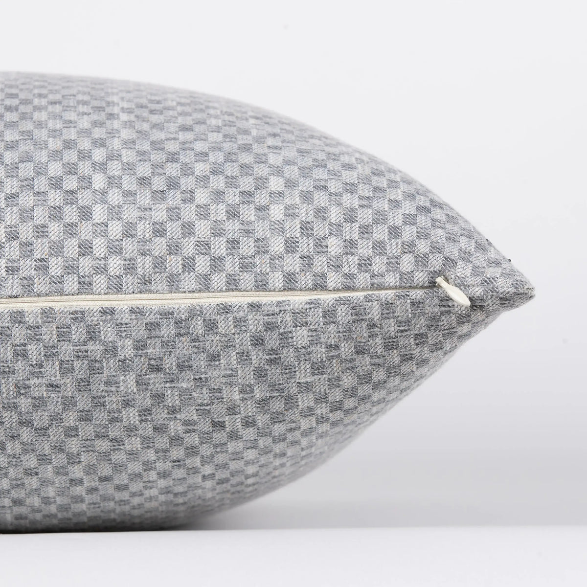 Formora Pewter Textured Cushion Cushions Casa Dvipa