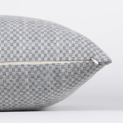 Formora Pewter Textured Cushion Cushions Casa Dvipa