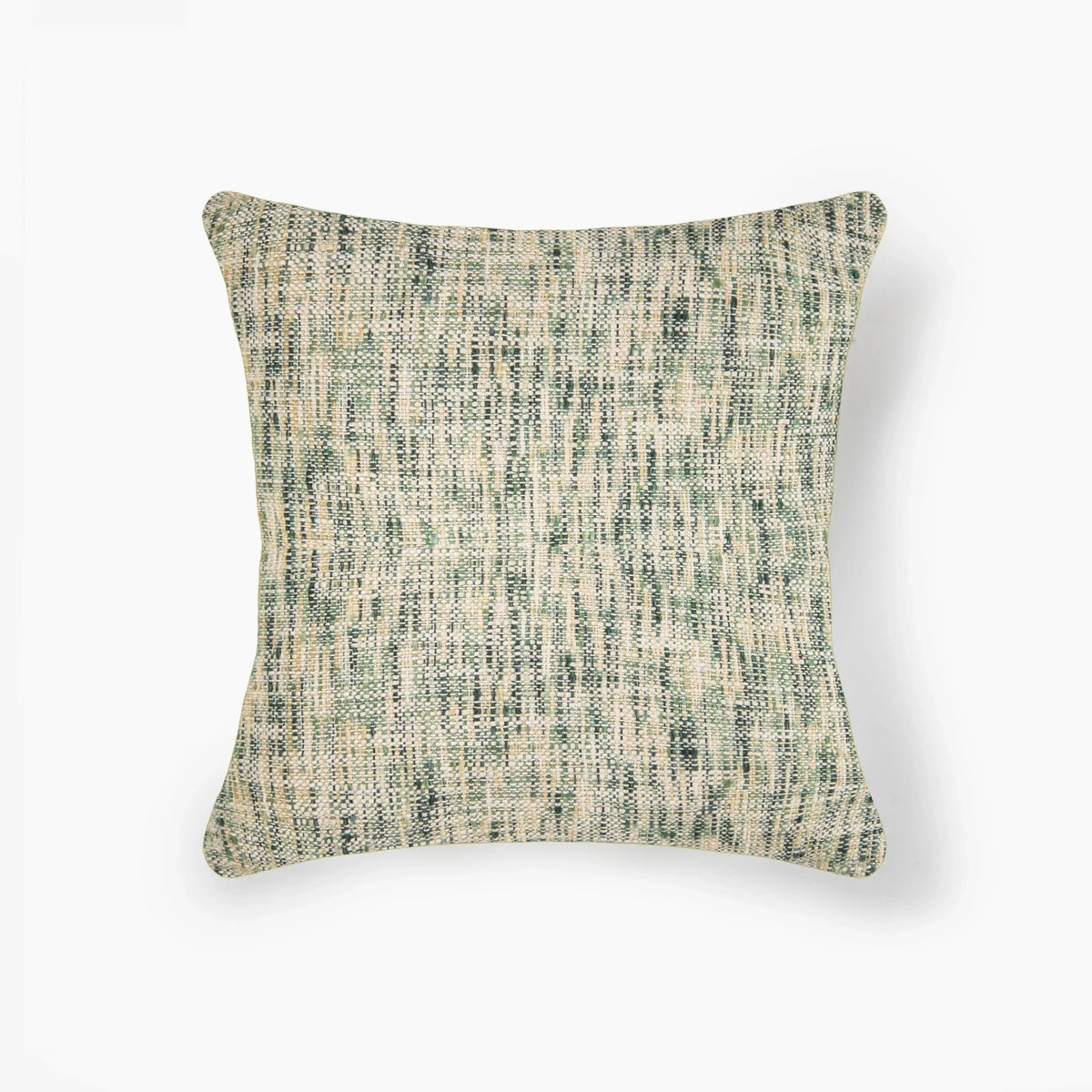 Interplay Beige Solid Textured Cushion 24" x 24" Cushions Casa Dvipa