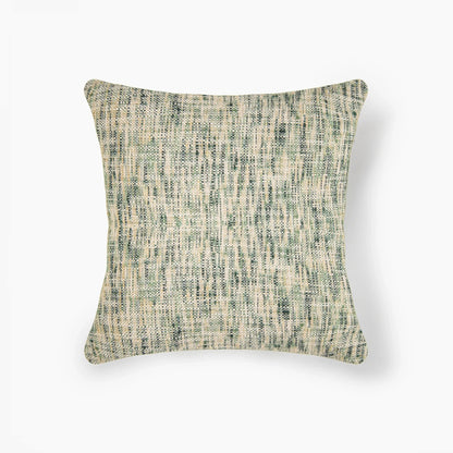 Interplay Beige Solid Textured Cushion 24" x 24" Cushions Casa Dvipa