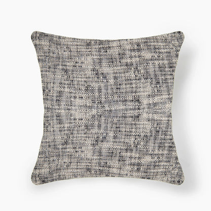 Interplay Ivory Solid Textured Cushion 24" x 24" Cushions Casa Dvipa