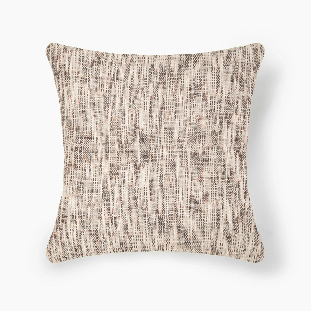 Interplay Rust Solid Textured Cushion 18" x 18" Cushions Casa Dvipa