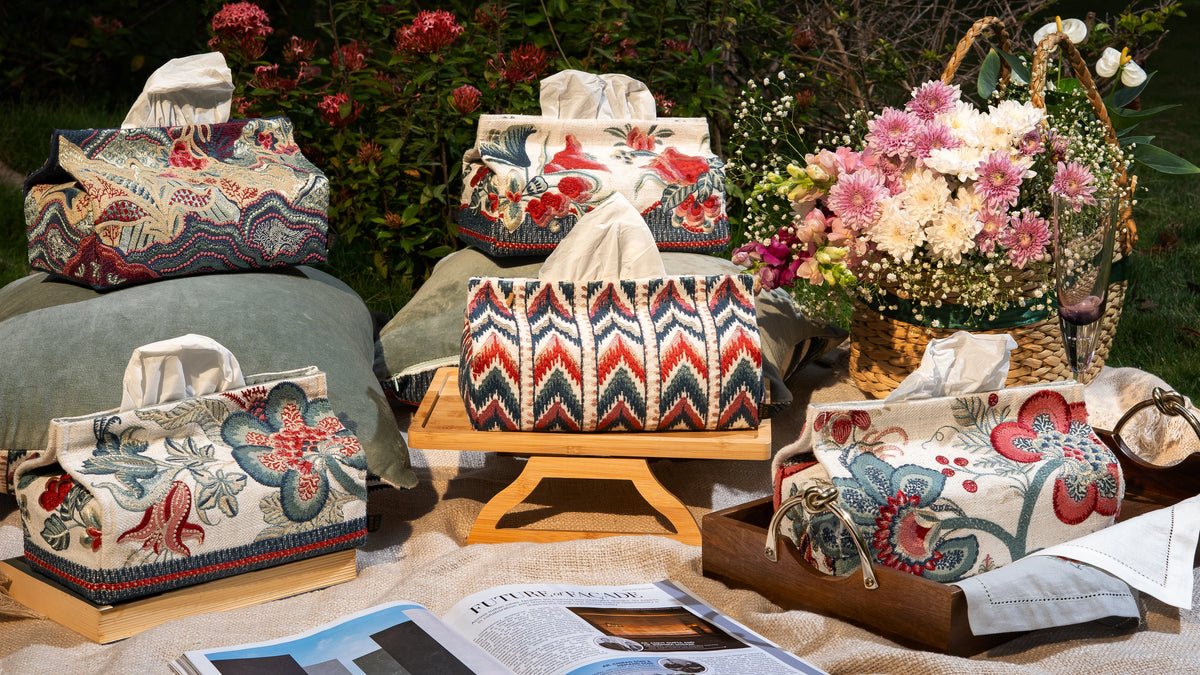 Designer Tissue Box Covers