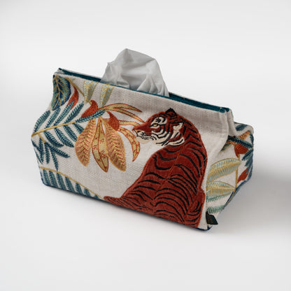 Kabini Stride Applique Tissue Box