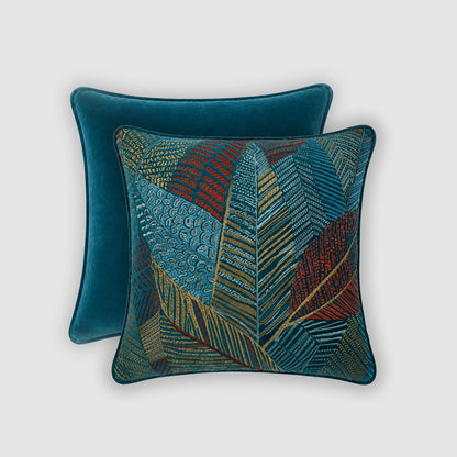 Jungle Muse Cord Piping Cushion