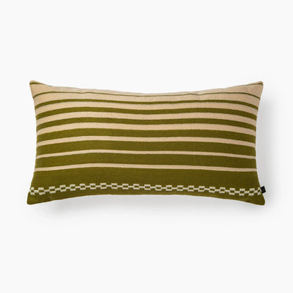 Emerald Shore Chenille Emb Lumbar Cushion Lumbar Cushions Casa Dvipa