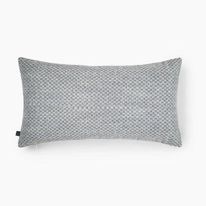Formora Pewter Textured Lumbar Cushion Lumbar Cushions Casa Dvipa