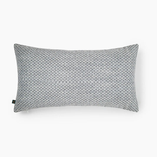 Formora Pewter Textured Lumbar Cushion Lumbar Cushions Casa Dvipa