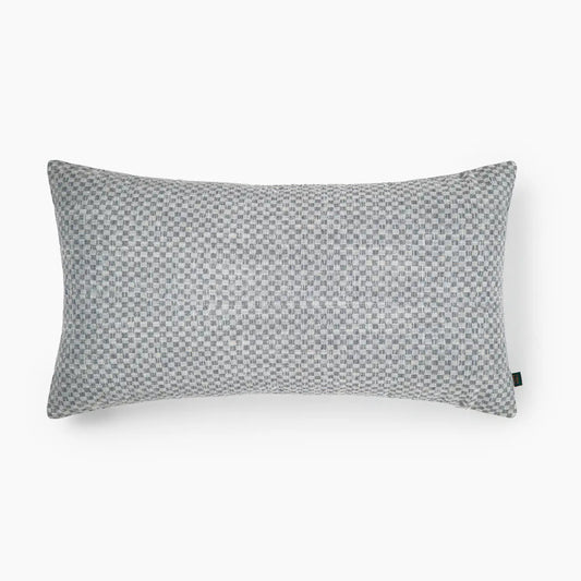 Formora Pewter Textured Lumbar Cushion Lumbar Cushions Casa Dvipa