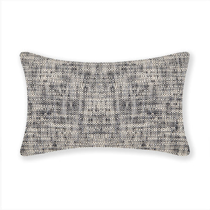 Interplay Ivory Solid Textured Cushion 12" x 22" Lumbar Cushions Casa Dvipa