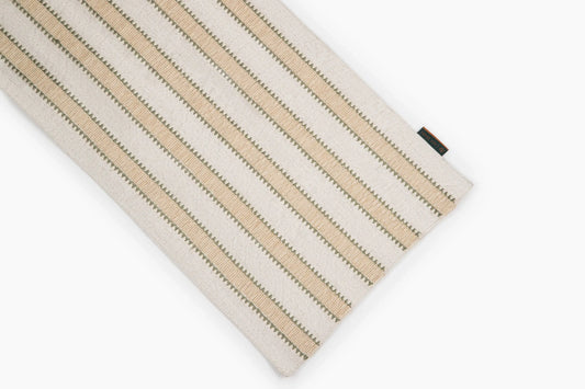 Ivory Littoral Cord Emb Runner Table Runner Casa Dvipa