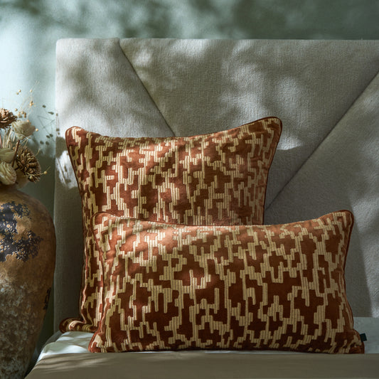 Cedar Bark Textured Lumbar Cushion