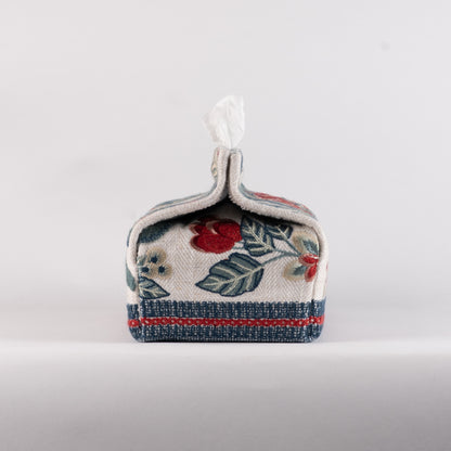 Golconda Chenille Emb Tissue Box Cover