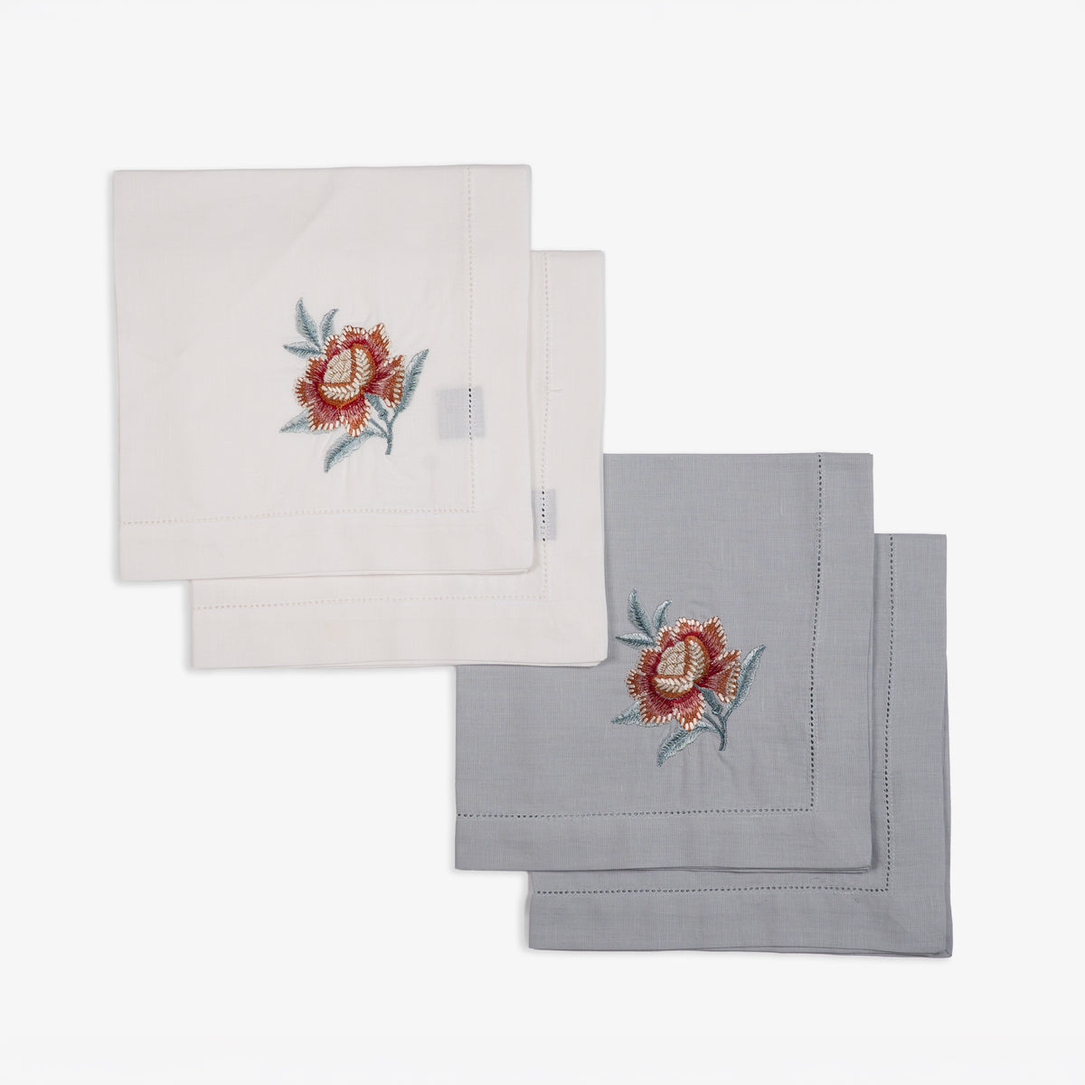 Flora Nova Emb Dinner Napkins 19*19 