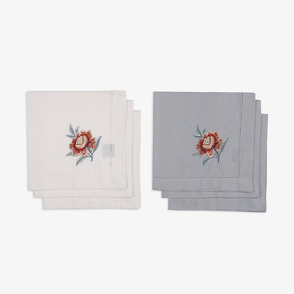 Flora Nova Emb Dinner Napkins 19*19 