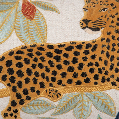 Silent Prowl Applique Cushion