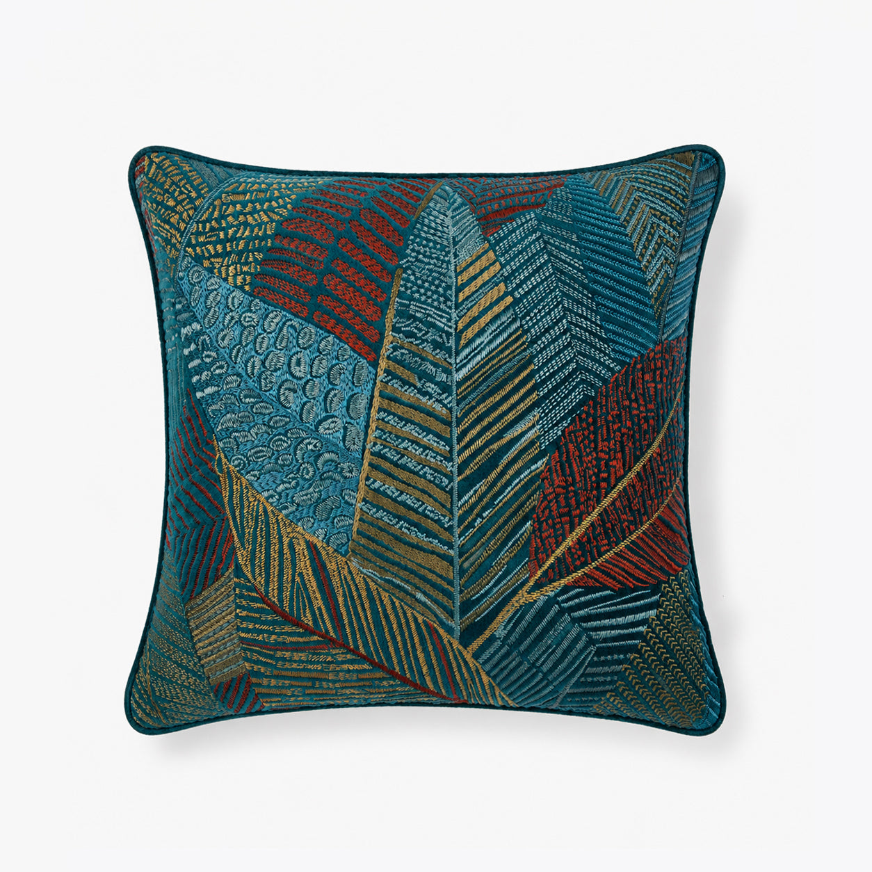 Jungle Muse Cord Piping Cushion