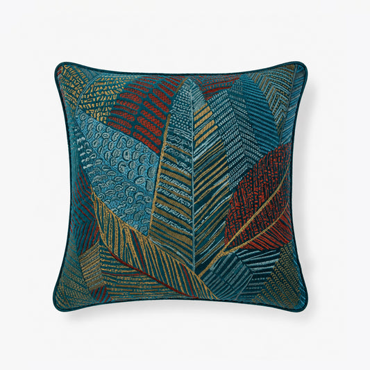 Jungle Muse Cord Piping Cushion