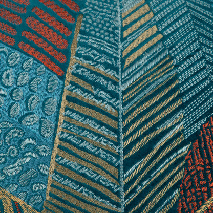 Jungle Muse Cord Piping Cushion