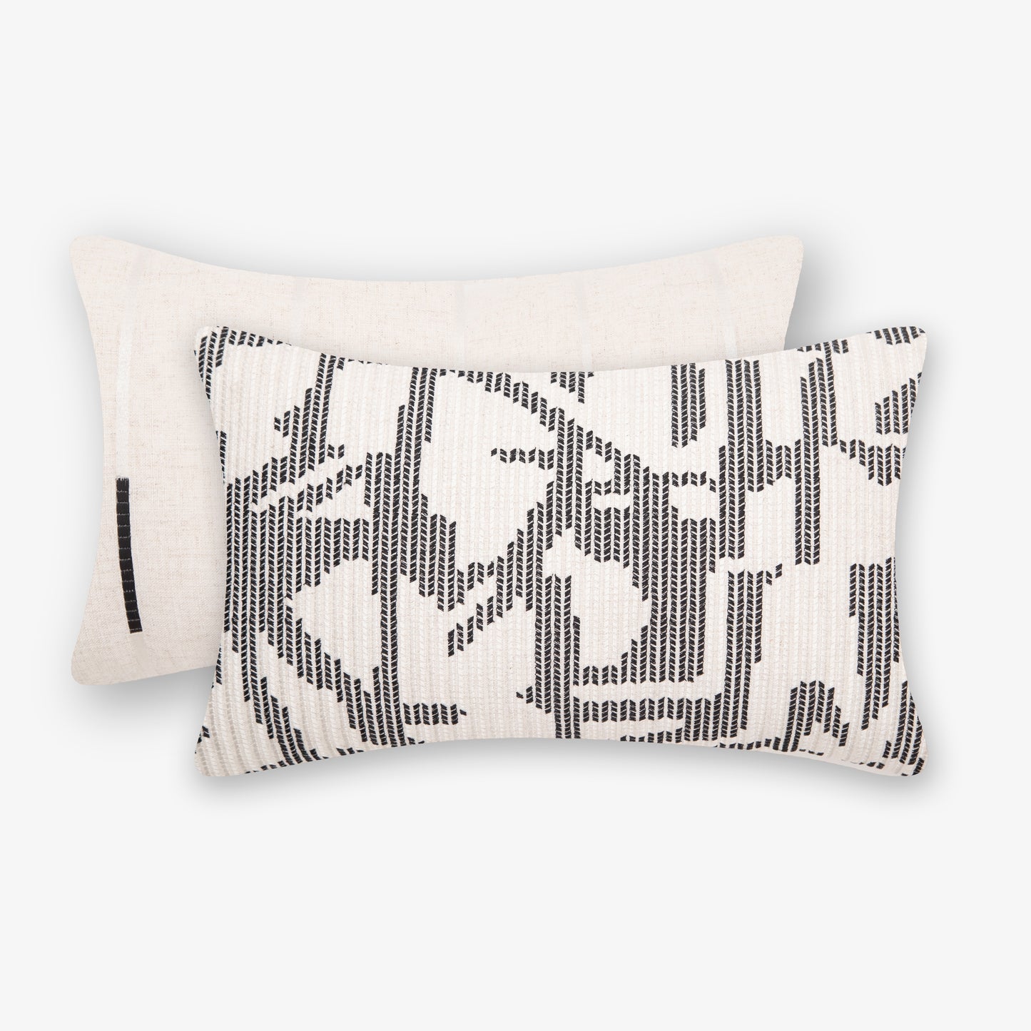 Mercers's Street Abstract Lumbar Cushion