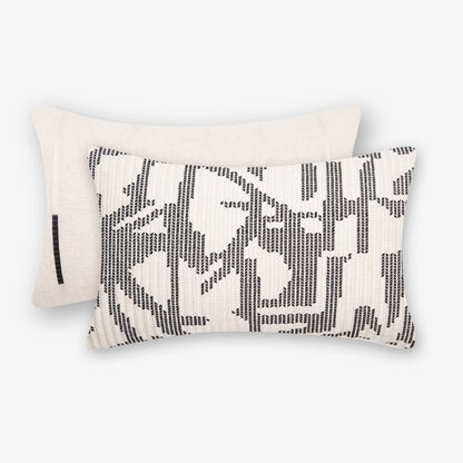 Mercers's Street Abstract Lumbar Cushion