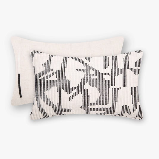 Mercers's Street Abstract Lumbar Cushion